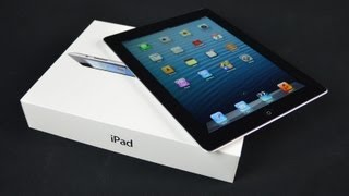 New Apple iPad 4th Generation Unboxing and Demo [upl. by Nahtnanhoj124]