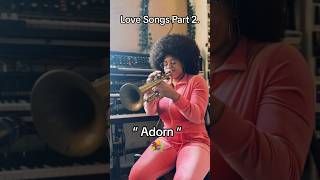 “Adorn” Miguel trumpet cover by Tatiana Tate miguel cover trumpet adorn remix [upl. by Natiha]