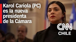 EN VIVO  Se respetó el acuerdo KAROL CARIOLA es la pdta de la Cámara de Diputadas y Diputados [upl. by Dahl]