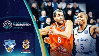 Neptunas Klaipeda v Filou Oostende  Full Game  Basketball Champions League 201819 [upl. by Nomae]