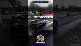 Mustang vs Camaro 5 Second Head Start [upl. by Emerson]