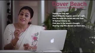 Dover Beach by Matthew Arnold summary in Hindi  Themes  Explanation  Analysis  Tutorial [upl. by Nylasej]