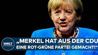 ANGELA MERKEL WIRD 70 quotSie hat aus der CDU eine rotgrüne Partei gemachtquot  Stefan Aust [upl. by Gustie]