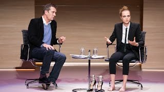 Cara Delevingne interviewed by Rupert Everett [upl. by Vaules567]