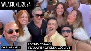 VLOG I VACACIONES MUY LOCAS AMIGOS FAMILIA RISAS PLAYA FIESTAAnittadinamitta malaga spain [upl. by Demitria568]