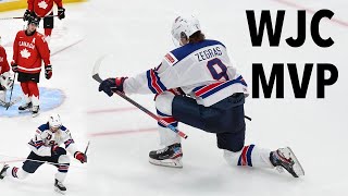 Trevor Zegras 2021 WJC Complete Highlights [upl. by Shetrit]