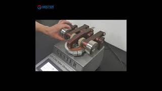 ASTM D4060 Taber Abrasion Resistance Test Machine GTC14A [upl. by Ytineres896]