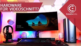 Welche HARDWARE braucht man für VIDEOSCHNITT und Content Creation [upl. by Cnut888]