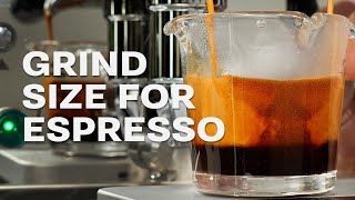 Best Grind Setting for Espresso  Dialing In [upl. by Lubow]