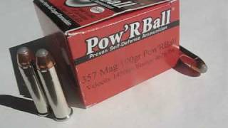 Ammo Test  357 Mag Glaser PowR Ball [upl. by Fionnula763]