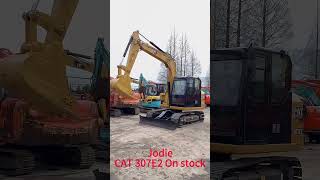 Used Construction Machinery Cat Crawler Excavator 307e2 Secondhand [upl. by Nnayrb]