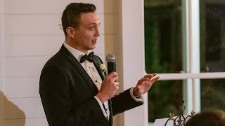 Funny Best Man Speech Example  Captivating the Audience with Humour [upl. by Katey]