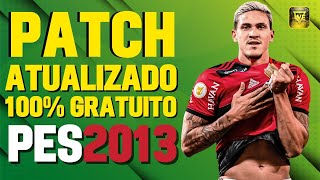 PATCH PES 2013 PC TEMPORADA 2023 COM BRASILEIRÃO SÉRIE AampB ATUALIZADO PLACARES REAISFACESESTÁDIOS [upl. by Abdul88]