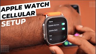 How to SETUP Apple Watch Cellular  Mobile Data 🔥 on Any Model [upl. by Paris]