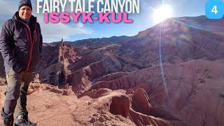 ISSYKKUL Lake  Fairytale Canyon  Monument to Yuri Gagarin  YURT Camp  KYRGYZSTAN  Vlog 4 [upl. by Helfant]