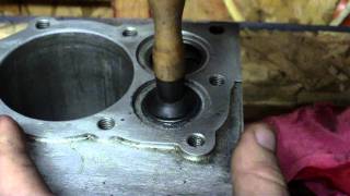 How to Reseat  Lap Valves Basic Valve Job [upl. by Rinna]