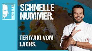 Schnelles Teriyaki vom LachsRezept von Steffen Henssler [upl. by Fonsie]