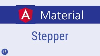 Angular Material Tutorial  18  Stepper [upl. by Rotkiv183]