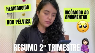 2° TRIMESTRE DA GRAVIDEZ  HEMORROIDA  INCHAÇO  PERTURBAÇÃO NA AMAMENTAÇÃO [upl. by Loss]