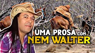 ENTREVISTA COM O CANTOR NEM WALTER NA PEGA DE BOI DA FAZENDA EMA [upl. by Hayden]