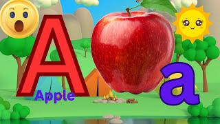 A for Apple Abc phonics Song Alphabets Alphabet Songs Abc Songs English Alphabetsabcd [upl. by Denoting488]