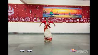 FOLK DANCE DARPAN BY TAMANNA Arvind Gupta DAV Centenary Public School [upl. by Hakym805]