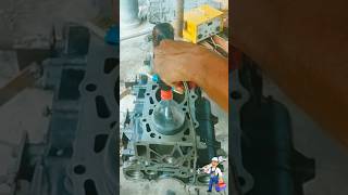 Amazing Technique Cylinder Honing shorts engine mechanic mechanical short viralshorts [upl. by Airdnek]