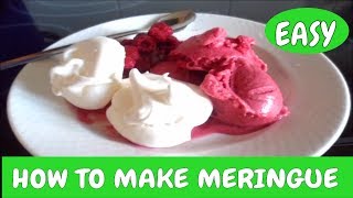 How to Make Meringues SUPER EASY 😊💖 [upl. by Thacher]