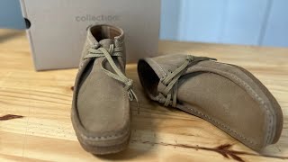 CLARKS SHACRE Wallabee Boot  Review [upl. by Pomeroy]