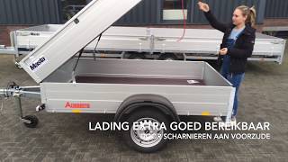 Anssems GT 750kg HT 211x126x48cm Bagagewagen  Masta Aanhangwagens  Mastanl [upl. by Alel]