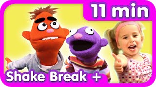 Shake Break  More  Excercise Songs for Kids  Pancake Manor [upl. by Web]