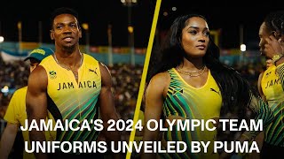 Jamaica Olympic Team Uniform Unveiled By PUMA For Paris 2024  Designs Explained [upl. by Yahska]