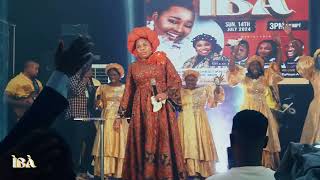 Evang Tope Alabi Powerful Ministration at IBA Concert with EYITAYO [upl. by Askari]