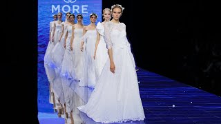 More Bridal Spring 2024  Barcelona Bridal Fashion Week [upl. by Iridissa]