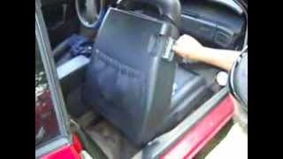 19871992 cadillac allante seat back removal how to [upl. by Seleta]