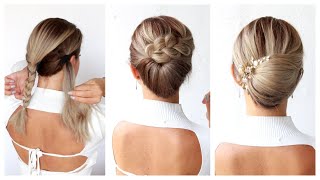 😍 8 EASY DIY Elegant Hairstyles Compilation 😍 Hairstyle Transformations [upl. by Serena]