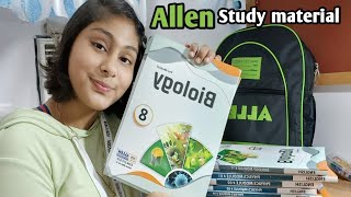 Allen kota study material Enthuse batch Allen study material unboxingallencareerinstitute [upl. by Uthrop]