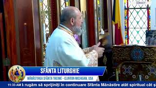 🔴 LIVE Sfânta Liturghie 29 septembrie Mănăstirea Sfânta Treime Clinton MI USA29septembrie2024 [upl. by Opal]