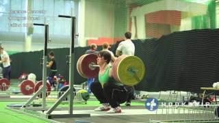 Clarence Kennedy 200kg x5 Back Squat Tallinn Sept 2013 [upl. by Norraj283]