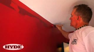 How to paint next to a ceiling and get clean edges [upl. by Sinne399]