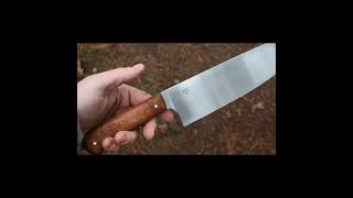 Large Chef knife forged from 5160 [upl. by Deborath522]