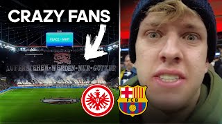 The BEST Fans in the Top 5 Leagues  Eintracht Frankfurt vs FC Barcelona [upl. by Itin]