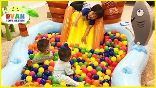 The Ball Pit Show for learning colors Children and Toddlers educational video [upl. by Nilek]