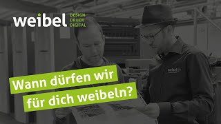 Firmenfilm Weibel Druck amp Design AG [upl. by Roxine]