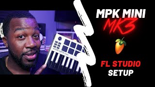 MPK Mini MK3 FL Studio Setup  Complete How To Akai [upl. by Tacita721]