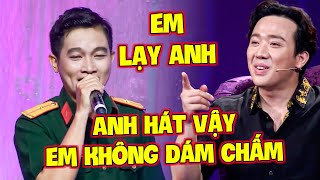 ANH CÔNG AN khiến Trấn Thành ĐỔ MỒ HÔI HỘT vì HÁT HAY HÚ HỒN nên KHÔNG DÁM CHẤM ĐIỂM [upl. by Gothart]