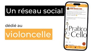 Un réseau social dédié au violoncelle [upl. by Ecinuahs]