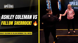 PURE DARTING DRAMA 😱  Ashley Coleman 🆚 Fallon Sherrock  Full Match [upl. by Michale]