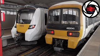 Trains at London Blackfriars TLC  27102023 [upl. by Kynthia]