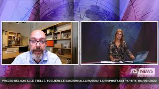 PREZZO DEL GAS ALLE STELLE TOGLIERE LE SANZIONI ALLA RUSSIA LA RISPOSTA DEI PARTITI  05092022 [upl. by Zenobia]